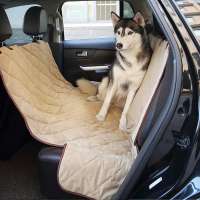 Luxury Quilted Waterproof With Anti Slip Pads Design Dog Seat Cover