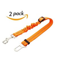 Adjustable Reflective Elastic Nylon Bungee Pet Safety Car Dog Seat Belt