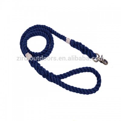 Manufacturers customized hand-woven cotton pet collar and leash