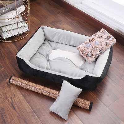 High Quality Soft Velvet Pet Dog Bed Large Dog Bed