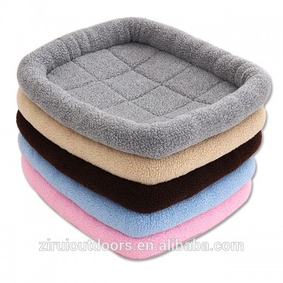 Rectangle flat warm dog mat pet cushion