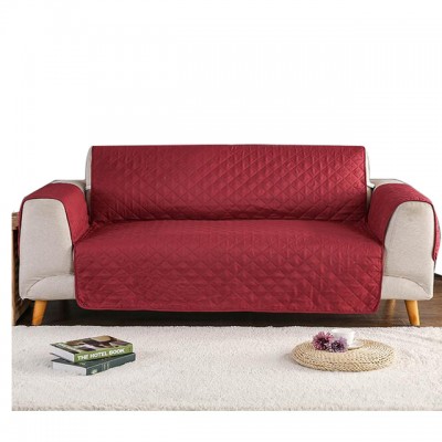 Water Resistant Pongee Quilted Sofa Cover