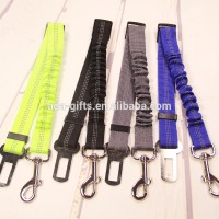 Hot sell Retractable Sports Bungee Reflective Nylon Pet Dog Car Seat Belt